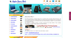 Desktop Screenshot of laptopsparesparts.com
